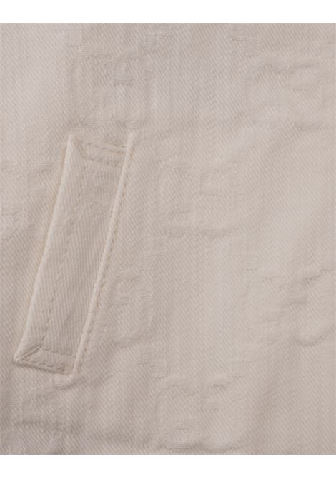 Giacca Leggera Bianca Con Motivo GG GUCCI KIDS | 808308-XDC569692